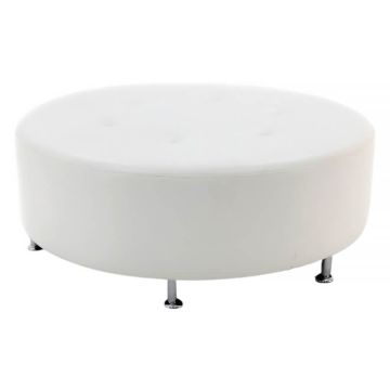 Image of Club Ottoman, Round